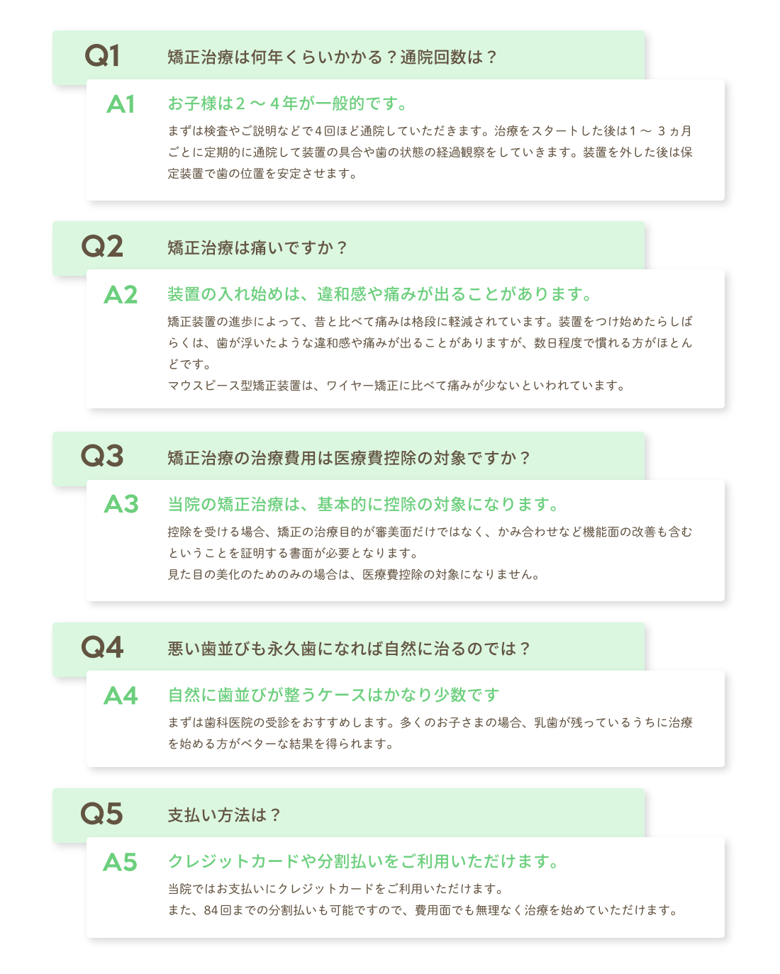 よくあるご質問