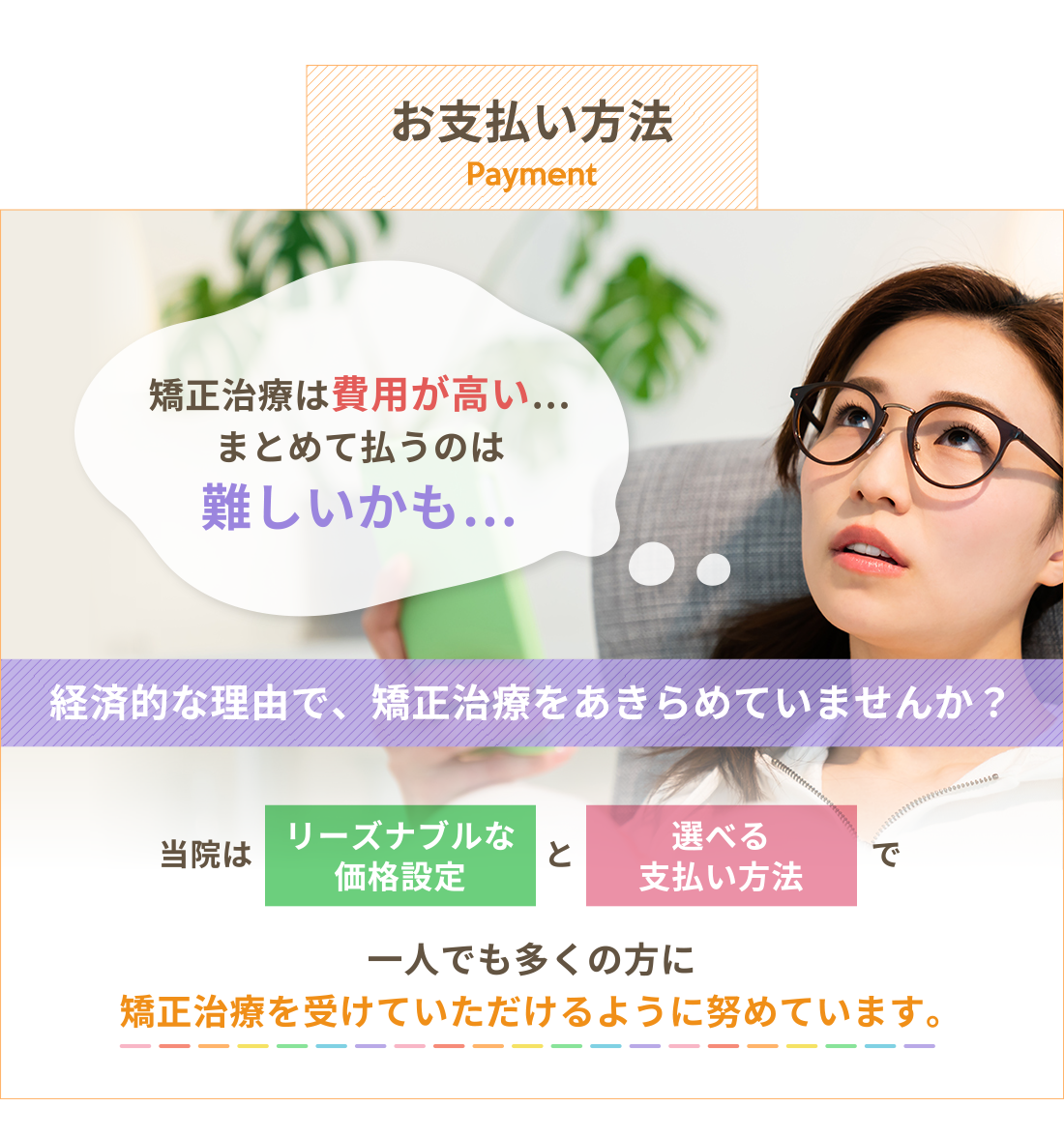 お支払い方法
